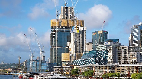 Skyscrapers and Towers, Barangaroo South, Sidney, Australia