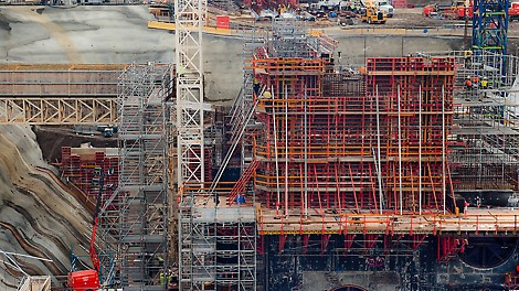 Pump Station 10.8m formwork.