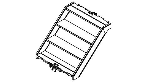 Gerüsttreppe UAS 75 x 75/50