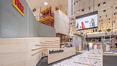 Our staff at the information stand will be happy to answer any questions you may have.