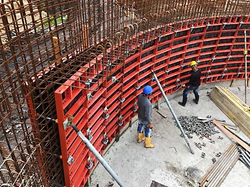 Encofrado modular LIWA.