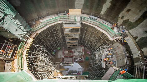MRT Line 2 Kampung Pandan Roundabout Intervention Shaft 2 and 3