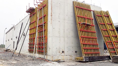 multi-using times of VARIO GT 24 formwork system<br/>