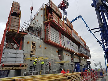 DUO-1 et les systèmes auto-grimpants ACS, décembre 2019