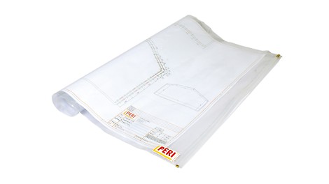 Plast tegningsmappe