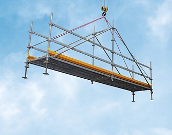 Die Grabenbrücke ist kranversetzbar.<br/>