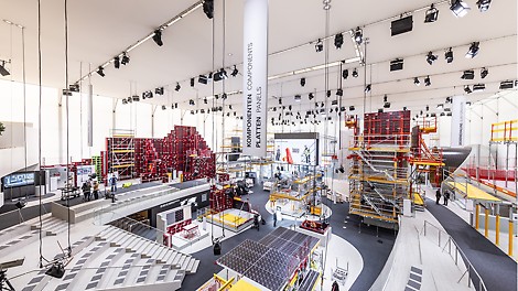 On more than 4,000 m2 we present our innovations for the construction industry.