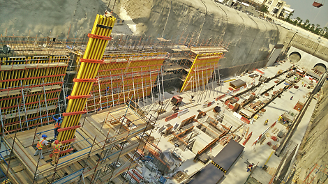 The Doha Metro Gold Line Underground Project