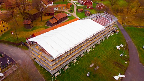 Østfoldmuseene - ROT Prosjekt- med tak over tak