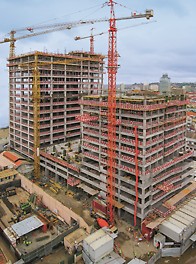 Torres Atlântico, Luanda, Angola - Vista geral do edifício.