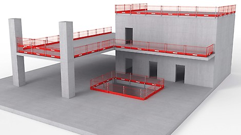 PROKIT EP 110 - The safety system for temporary edge protection The safety system for temporary edge protection