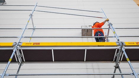 Durch die teilaufgelöste Konstruktion und die Verwendung von höherfesten Stählern wiegt der größte Easy-Rahmen für die Systembreite 100 cm nur 12,5 kg.