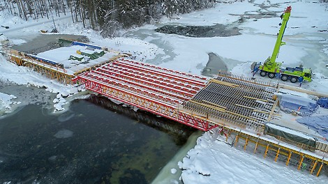Riktig forskaling og isolasjon gjør det mulig å støpe trygt også i kuldegrader.