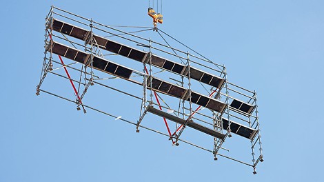 Rusztowanie zbrojarskie PERI UP.