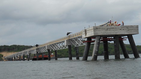 El avance de obra es evidente cuando se emplean los encofrados adecuados. 