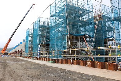 北海道新幹線 静狩路盤
