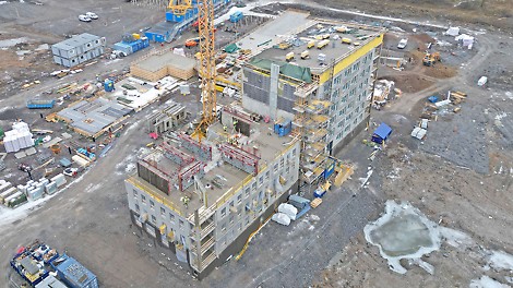 Pukkilan kerrostalot rakentuvat uudelle asuinalueelle Turkuun.