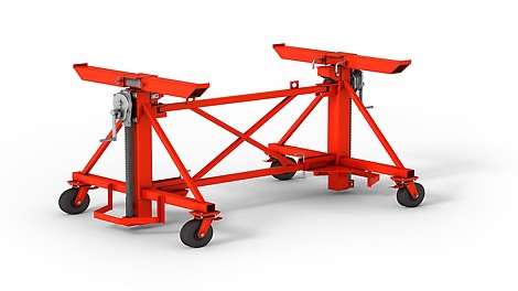 Table Striking and Transportation Trolley