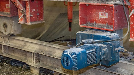 Der elektrische Fahrantrieb des VARIOKIT Ingenieurbaukastens sorgt für eine schnelle und komfortable Vorwärtsbewegung.