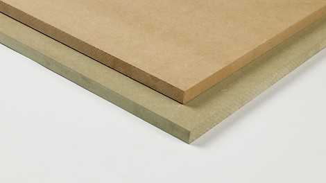 Medium Density Fibreboard (MDF) is an engineered wood-based sheet material made by bonding together wood fibres with a synthetic resin adhesive.