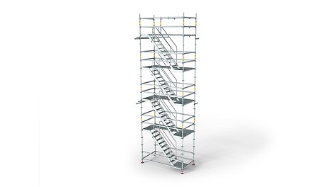 La torre de escalera ligera para soluciones de acceso flexibles