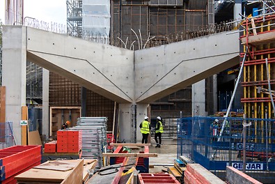 Bespoke formwork delivers unique architectural concrete requirements.