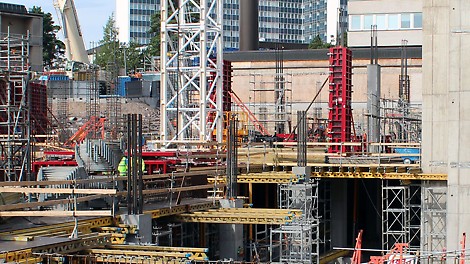 Uusi Lastensairaala, Helsinki GT 24 –puupalkkeja oli projektissa käytössä yhteensä yli 26 000 m.