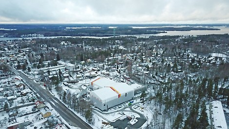 Kailas-talo koostuu uudesta alakoulusta ja päiväkodista.
