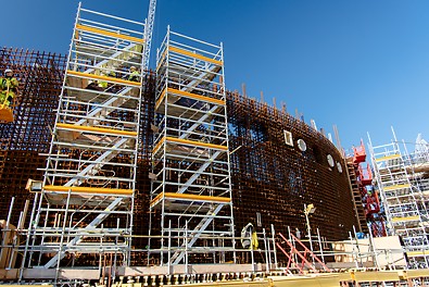 The PERI UP Flex 75 stair tower is just one of the access scaffolds from PERI’s system scaffolding range, which has been designed for flexibility, speed and most importantly, safety on site. 