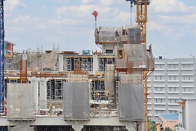 PERI UP MD (PS 100) as the shoring solution 