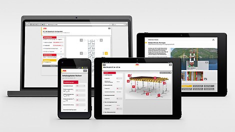 Ob Büro oder Baustelle: Die digitalen Helfer von PERI sind wertvolle Werkzeuge für die Planung, Arbeitsvorbereitung und Ausführung für Wohn- und Nichtwohnbauprojekte.