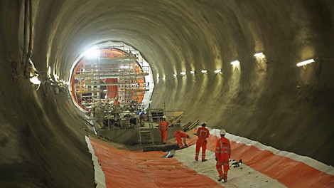 Crossrail Tunnelling Banner Crossrail Tunnelling Banner