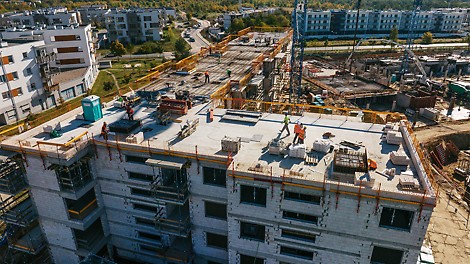 Budowa zespołu budynków mieszkalnych wielorodzinnych przy ul. Literackiej w Poznaniu