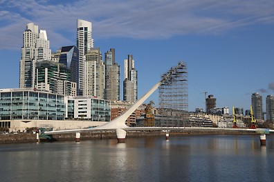 Puente de la Mujer, Puerto Madero, Buenos Aires