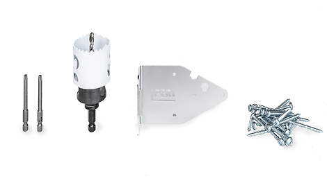 Easily assemble PREMO sensor components for flexible formwork installation.