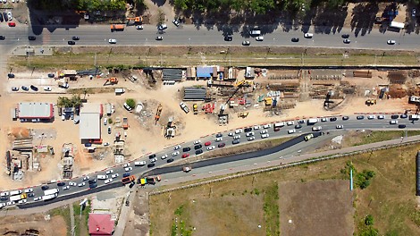 Двухуровневая развязка г. Самара