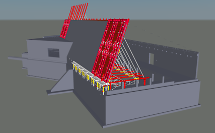 3D-modell av Kautokeino barne- og ungdomsskole