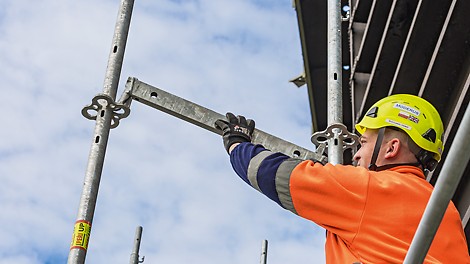 Weiterentwicklung im Gerüstbau