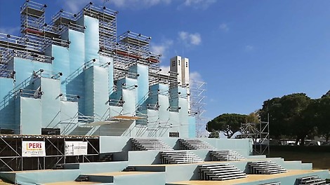 Andamios para la JMJ 2023 Andamios para eventos JMJ 2023