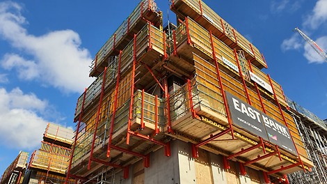The V&amp;A East museum is part of the Stratford Waterfront East Bank project, led by London Legacy Development Corporation and delivered by Mace, the international consultancy and construction company.