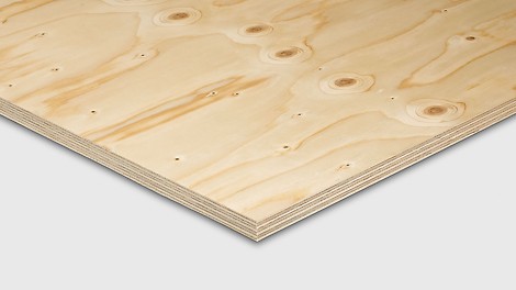 FinNaPly Sperrholzplatte von PERI besteht aus einem 7-fachen Aufbau aus nordischen Fichtenfurnieren.