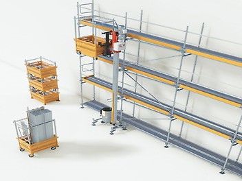 Scaffolding transportation system