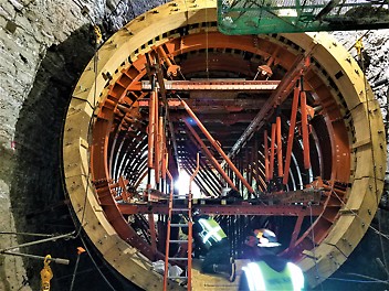 The Des Plaines tunnel will connect directly to the McCook Reservoir and is built to allow stormwater to drain from the city of Chicago