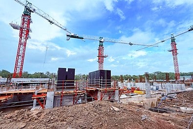 Overview of site progression in March 2025