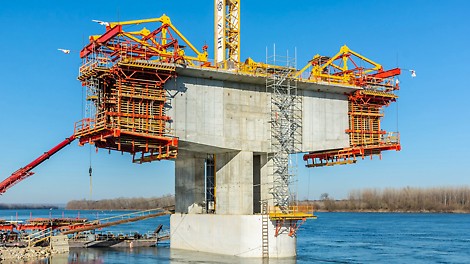 Na startere je montirano ukupno 4 para VARIOKIT VBC krletki, svaka težine ca. 80 t, koje su prilagođavane promenljivoj geometriji.