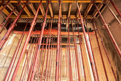 DUO used for slab shuttering for the constuction of Songa Dam