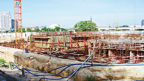 VARIO GT 24 Wall Formwork is cost-effective and can be used for large areas