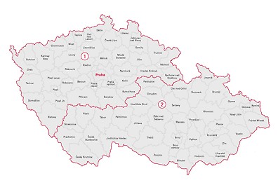Regiony manažerů odbytu překližek