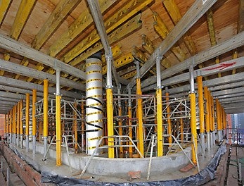 For all surface requirements easily adaptable with freely selectable formlining according to the required quality of the slab underside.