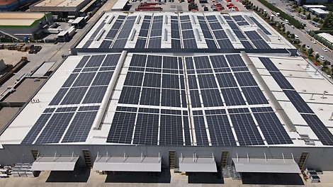 We&#039;ve installed 21 solar power systems in 14 countries, with 7 more underway. These save over 3,000 tons of CO₂ annually, equivalent to powering a family of four for 66 years. Furthermore, at our biomass power plant in Weißenhorn, we convert around 15,000 to 16,000 tons of wood waste from formwork beam production into climate-friendly heat and electricity each year.